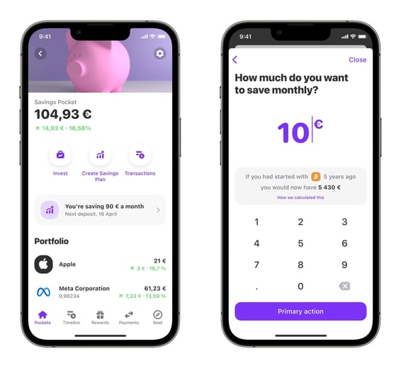 Vivid Money Lifestyle app