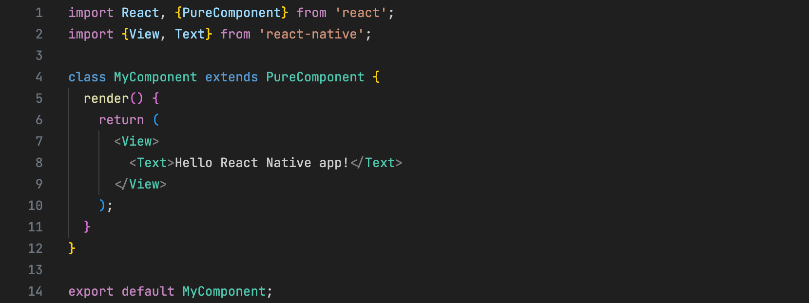 react-native-purecomponent