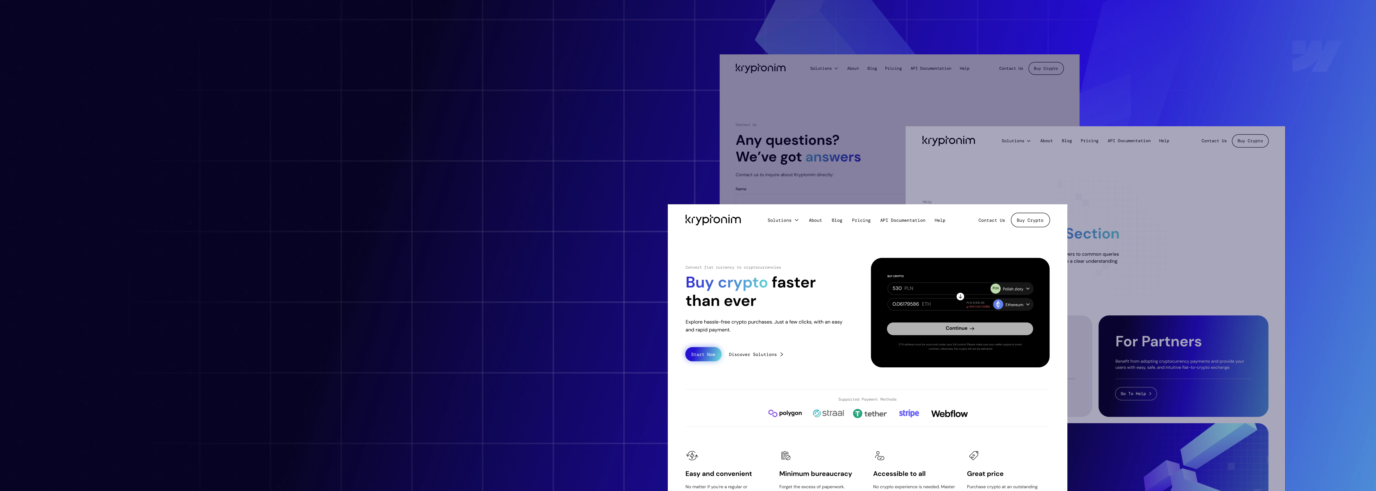 Kryptonim case study webflow