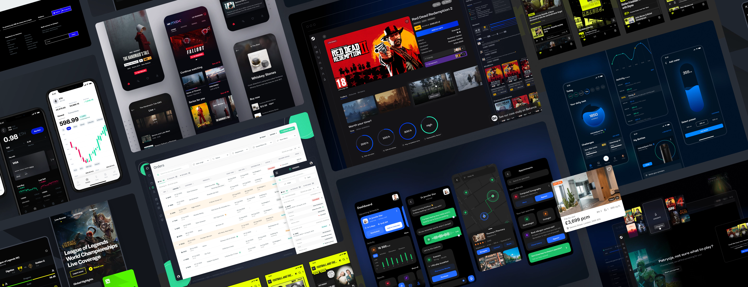 Product Design Services Dark Mode